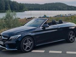 Blau Gebraucht 2017 Mercedes C250 Cabrio | 23.500 € (Fairer Preis)