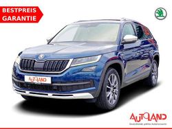 Blau Gebraucht 2019 Skoda Kodiaq Scout 4x4 SUV | 32.950 € (Etwas zu teuer)