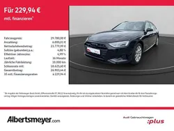 Mythosschwarz metallic Gebraucht 2022 Audi A4 Ambiente Kombi | 29.780 € (Fairer Preis)