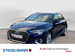 Navarrablau metallic Gebraucht 2024 Audi A3 Sportback e-tron Advanced Plus Limousine | 31.810 € (Fairer Preis)