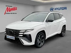 Atlas white Neu 2024 Hyundai Tucson N Line SUV | 38.960 € (Fairer Preis)