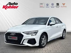 Ibisweiß (weiss) Gebraucht 2023 Audi A3 S-Line Limousine | 31.270 € (Fairer Preis)