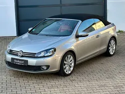 Tungsten silver Gebraucht 2012 VW Golf Cabriolet Exclusive Cabrio | 13.270 € (Fairer Preis)