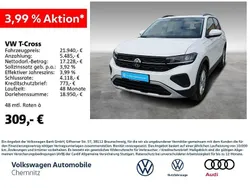 Pure white Gebraucht 2024 VW T-Cross Life SUV | 21.940 € (Fairer Preis)