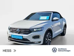 Pure white schwarz Gebraucht 2021 VW T-Roc Cabriolet R-line Cabrio | 25.699 € (Guter Preis)