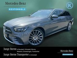 Grau Gebraucht 2021 Mercedes E220 AMG Limousine | 39.990 € (Teuer)