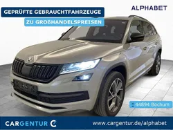 Stahl grau uni Gebraucht 2021 Skoda Kodiaq SportLine SUV | 24.607 € (Fairer Preis)