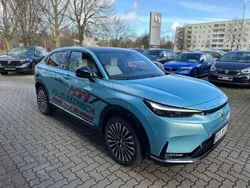 Metallic, aqua topaz Gebraucht 2023 Honda e:Ny1 Advance SUV | 33.990 € (Etwas zu teuer)