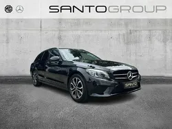 Black metallic Gebraucht 2020 Mercedes C220 Avantgarde Kombi | 28.480 € (Fairer Preis)