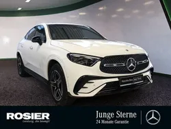 Weiss / polarweiß Gebraucht 2024 Mercedes GLC400d AMG Coupé | 70.950 € (Fairer Preis)