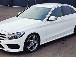 Weiß Gebraucht 2015 Mercedes C300 AMG line Limousine | 14.899 € (Fairer Preis)