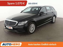 Schwarz Gebraucht 2015 Mercedes C180 Exclusive Kombi | 17.080 € (Fairer Preis)