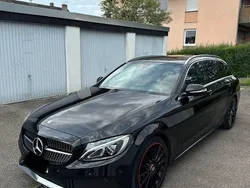 Schwarz Gebraucht 2015 Mercedes C250 AMG line Kombi | 17.950 € (Guter Preis)