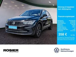Schwarz / deep black (metallic) Gebraucht 2022 VW Tiguan Active SUV | 29.470 € (Guter Preis)
