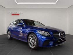 Blau Gebraucht 2019 Mercedes C300 AMG line Kombi | 25.500 € (Fairer Preis)