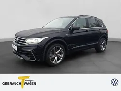 Schwarz Gebraucht 2021 VW Tiguan R-line SUV | 32.470 € (Guter Preis)