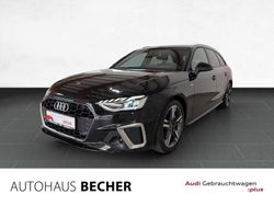 Schwarz Gebraucht 2023 Audi A4 S-Line Kombi | 43.990 € (Teuer)