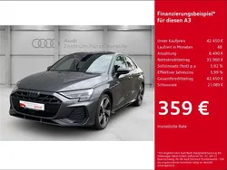 Grau Gebraucht 2024 Audi A3 S-Line Limousine | 42.450 € (Fairer Preis)