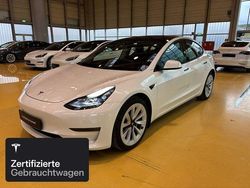Pearl white multicoat Gebraucht 2021 Tesla Model 3 Long Range AWD Limousine | 28.100 € (Fairer Preis)