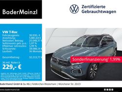 Blau Gebraucht 2025 VW T-Roc Goal SUV | 30.930 € (Guter Preis)