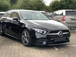 Schwarz Gebraucht 2019 Mercedes A180 AMG line Limousine | 24.750 € (Fairer Preis)