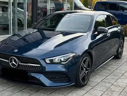 Blau Gebraucht 2021 Mercedes CLA250e Shooting Brake Kombi | 23.500 € (Superpreis)