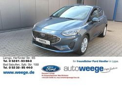 Blau (metallic) Gebraucht 2023 Ford Fiesta Titanium Kleinwagen | 16.990 € (Fairer Preis)