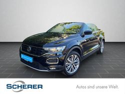Deep black perleffekt / schwar Gebraucht 2021 VW T-Roc Cabriolet Style Cabrio | 26.360 € (Guter Preis)