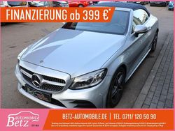 Silber Gebraucht 2021 Mercedes C220 AMG Cabrio | 39.990 € (Etwas zu teuer)