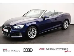 Navarrablau metallic (metallic) Gebraucht 2023 Audi A5 Cabriolet Advanced Cabrio | 41.490 € (Fairer Preis)