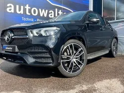 Schwarz Gebraucht 2023 Mercedes GLE400 AMG line Coupé | 64.900 € (Superpreis)