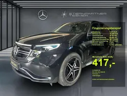 Schwarz Gebraucht 2021 Mercedes EQC400 AMG SUV | 38.090 € (Fairer Preis)