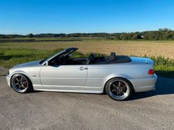 Silber Gebraucht 2002 BMW 320 Cabriolet M Sport Cabrio | 13.800 € (Teuer)