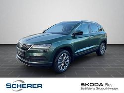 Emeraldgrün metallic (metallic) Gebraucht 2021 Skoda Karoq Clever SUV | 25.480 € (Guter Preis)