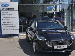 Schwarz Gebraucht 2023 Ford Fiesta Titanium Kleinwagen | 23.490 € (Teuer)