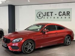 Rot Gebraucht 2018 Mercedes C180 AMG line Coupé | 20.790 € (Superpreis)