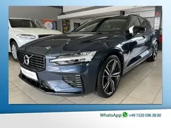 Denim blue Gebraucht 2021 Volvo V60 R-Design Kombi | 30.850 € (Guter Preis)