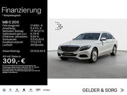 Polarweiss Gebraucht 2018 Mercedes C200 Exclusive Kombi | 21.880 € (Guter Preis)