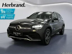 Metalliclack graphitgrau Gebraucht 2021 Mercedes GLC300e AMG line SUV | 37.890 € (Fairer Preis)
