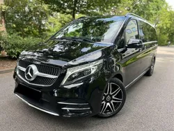 Schwarz Gebraucht 2020 Mercedes V300 AMG line Van / Kleinbus | 36.999 € (Fairer Preis)