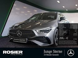 Grau / mountaingrau (metallic) Gebraucht 2024 Mercedes CLA220 AMG Limousine | 39.560 € (Etwas zu teuer)