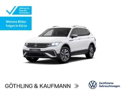Pure white Gebraucht 2024 VW Tiguan Allspace Life SUV | 37.630 € (Guter Preis)