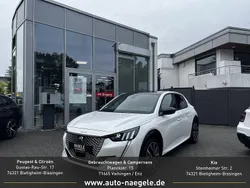 Weiß Gebraucht 2020 Peugeot e-208 GT-line Kleinwagen | 15.800 € (Guter Preis)