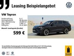 Grenadillschwarz metallic Neu 2025 VW Tayron R-line SUV | 67.888 € (Etwas zu teuer)