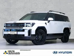 Atlas white metallic Neu 2024 Hyundai Santa Fe Blackline SUV | 53.680 €