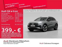 Taifungrau metallic Gebraucht 2023 Audi Q4 e-tron Ambiente SUV | 33.898 € (Fairer Preis)