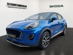 Dynamicblau metallic Gebraucht 2021 Ford Puma Titanium SUV | 19.825 € (Superpreis)