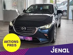 Deep crystal blue Gebraucht 2018 Mazda CX-3 Exclusive-Line SUV | 15.480 € (Fairer Preis)
