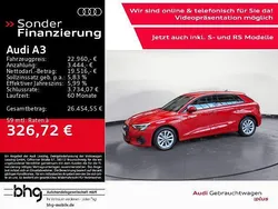 Tangorot metallic Gebraucht 2020 Audi A3 Sportback Basis Limousine | 22.960 € (Guter Preis)