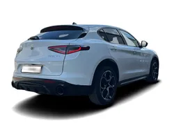 Weiss Gebraucht 2024 Alfa Romeo Stelvio Veloce SUV | 51.584 € (Teuer)